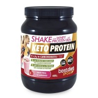 Keto Protein Batido Fresa 400G Bestdiet