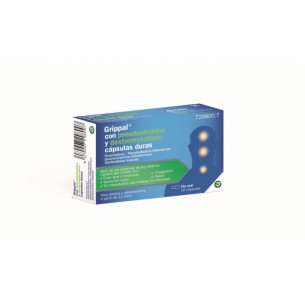 Grippal con Pseudoefredrina y Dextrometorfano 16