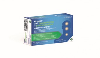 Grippal con Pseudoefredrina y Dextrometorfano 16