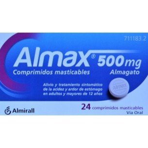 Almax 500 Mg 54 Comprimidos Masticables