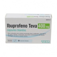 Ibuprofeno Teva 400 Mg 20 Capsulas Blandas