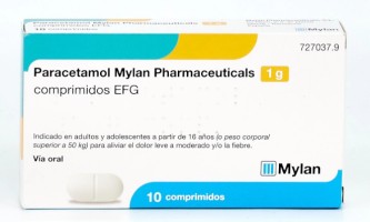 Paracetamol Mylan Pharmaceuticals 1 G 10 Comprim