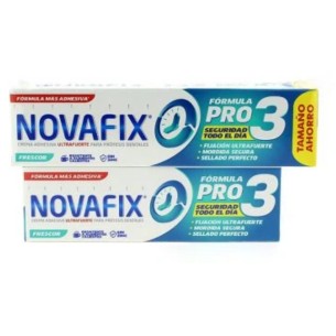 NOVAFIX FORMULA PRO  FRESCOR ENVASE 70G + ENVASE 50 G