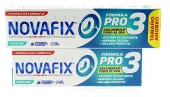 NOVAFIX FORMULA PRO  FRESCOR ENVASE 70G + ENVASE 50 G