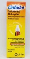 CINFADOL DICLOFENACO 39.2 MG/ML SPRAY 30 ML