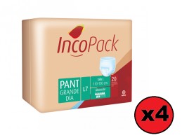 Incopack Pant Día Talla Grande 80 Absorbentes