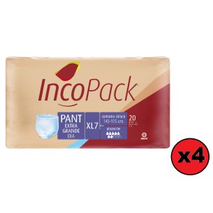 Incopack Pant Día Talla Xl  80 Absorbentes