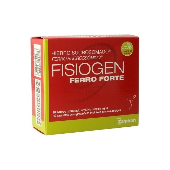 Fisiogen Ferro Forte 30 Sobres Granulados