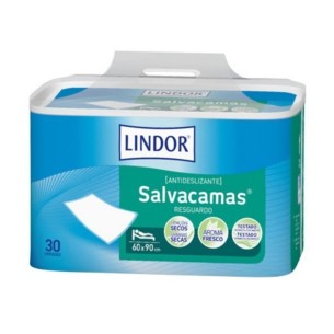 Lindor Salvacamas Antideslizante 60X90Cm 30Uds