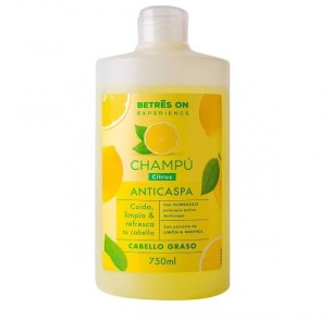 Betres On Champu Citrus Anticaspa Graso 750 ml